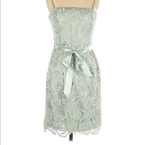 Green Lace Cocktail Dress
